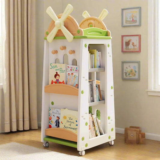 Librero y Organizador Infantil Giracuentos